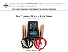 Tablet Screenshot of clarkzapper.com